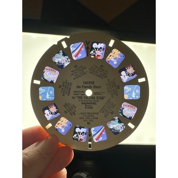 Vintage 1961 View-Master Casper Friendly Ghost 3 Reel Set - Picture 5 of 5